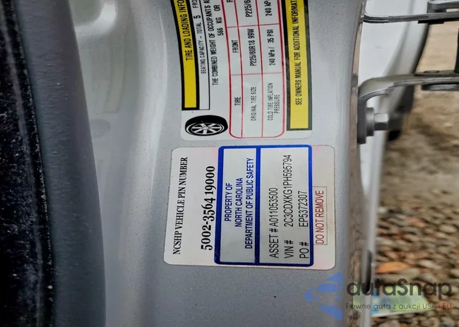 2C3CDXKG1PH595794: 93686755