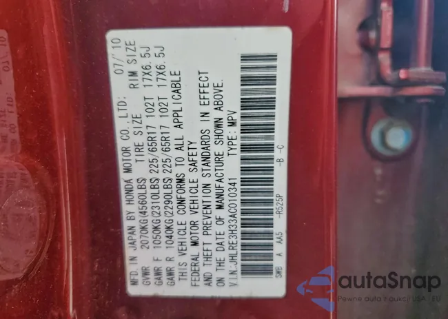 JHLRE3H33AC010341: 93480465