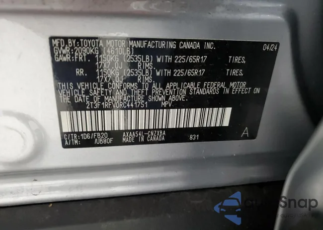 2T3F1RFV0RC441751: 92415855