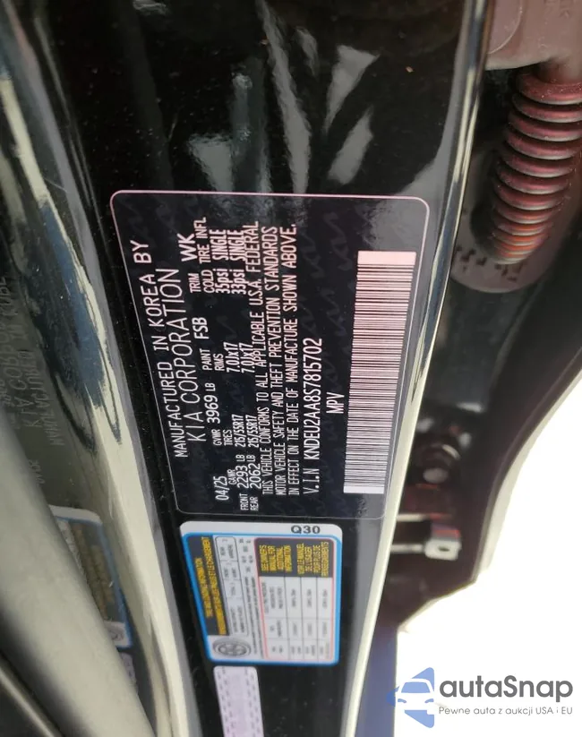 KNDEU2AA8S7815702: 93148005