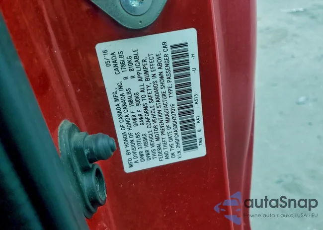 2HGFC4A50GH307016: 94052185