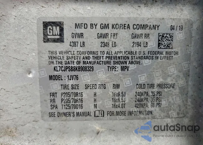 KL7CJPSB8KB908329: 94292865