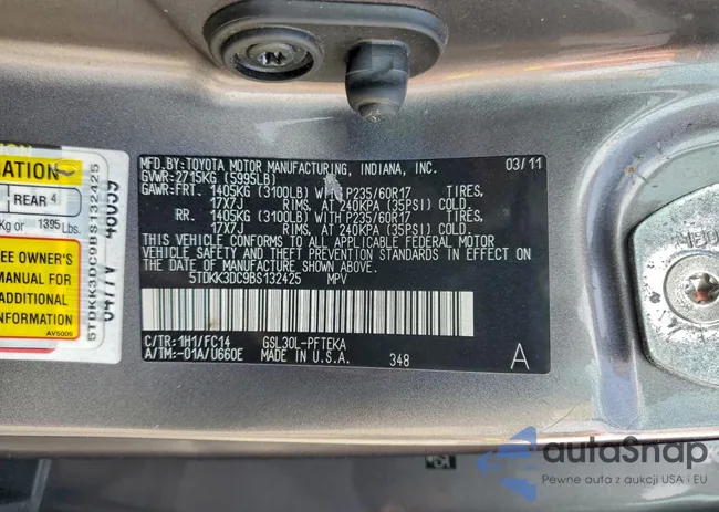 5TDKK3DC9BS132425: 93469515