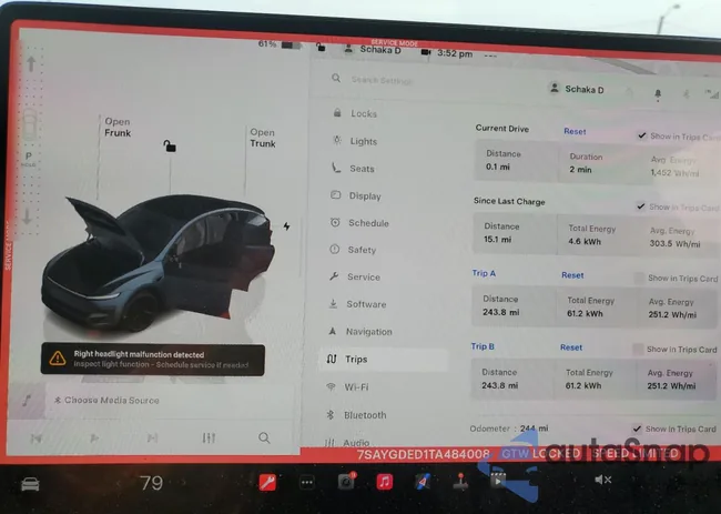 7SAYGDED1TA484008: 91659095