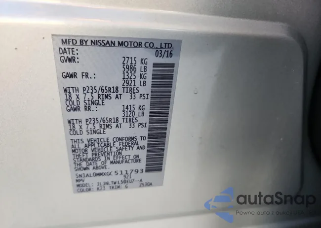 5N1AL0MMXGC511793: 90924445