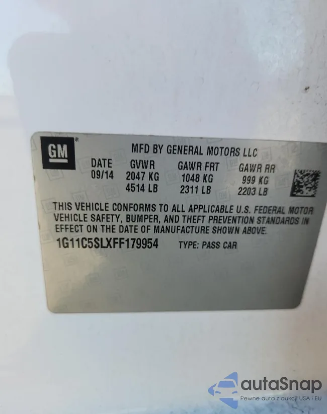 1G11C5SLXFF179954: 91450035