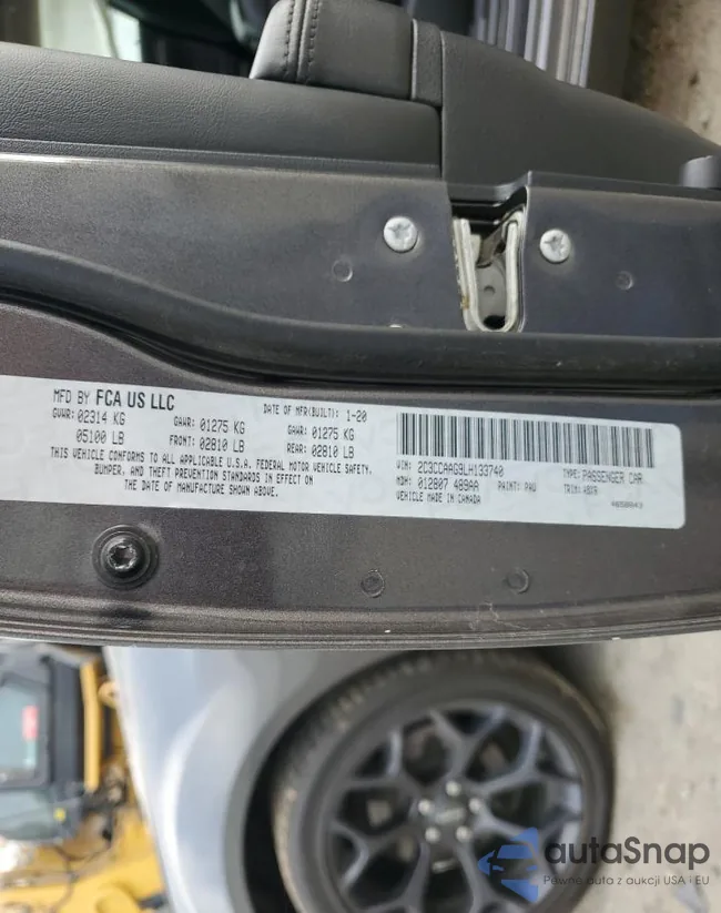 2C3CCAAG9LH133740: 91625635