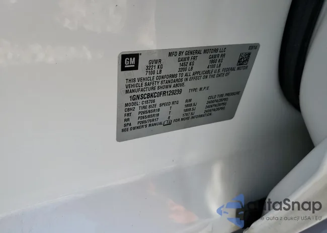 1GNSCBKC0FR129239: 93433775