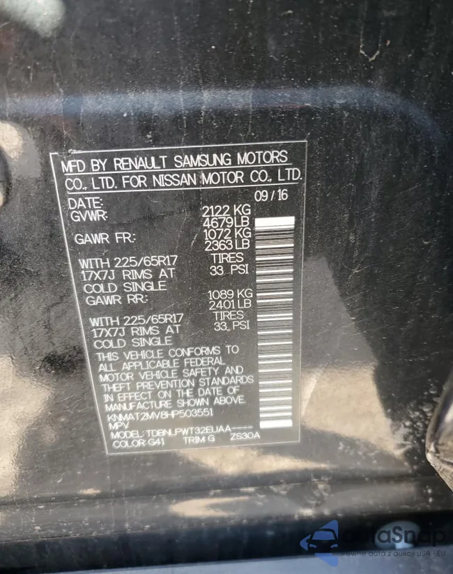 KNMAT2MV8HP503551: 92566325