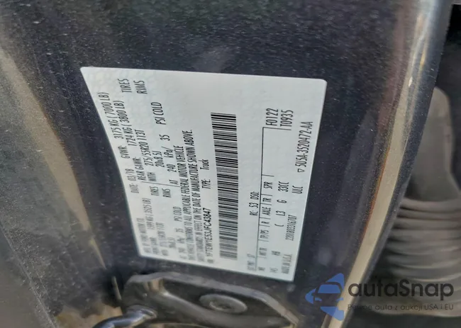 1FTEW1E53JFC43847: 93962785