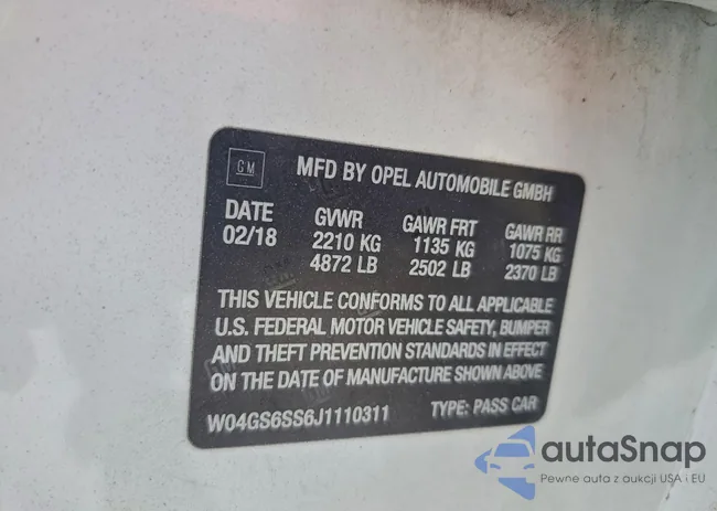 W04GS6SS6J1110311: 94336115