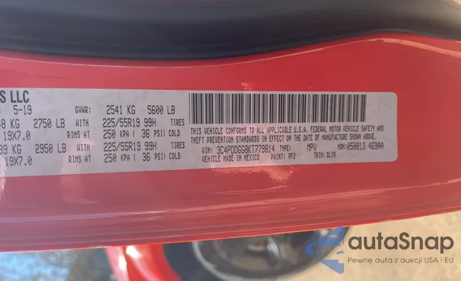 3C4PDDGG8KT779814: 84192654