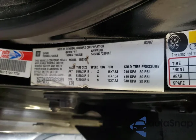 5GTDN13EX78223389: 85608414