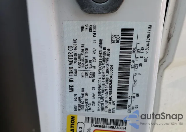 3FMCR9B62MRA80024: 83456104