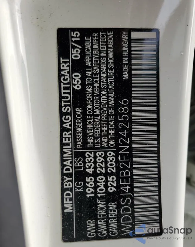 WDDSJ4EB2FN242586: 44524185