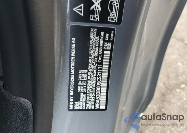 WBA53DB00SCS31111: 84764484