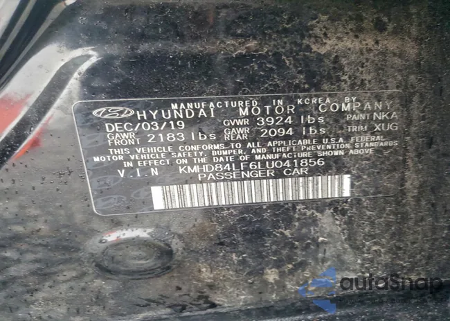 KMHD84LF6LU041856: 96031805