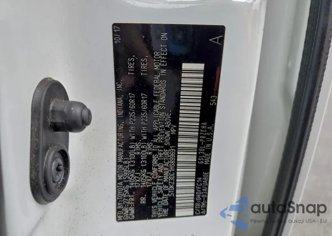 5TDKZ3DC1HS899691: 93926025