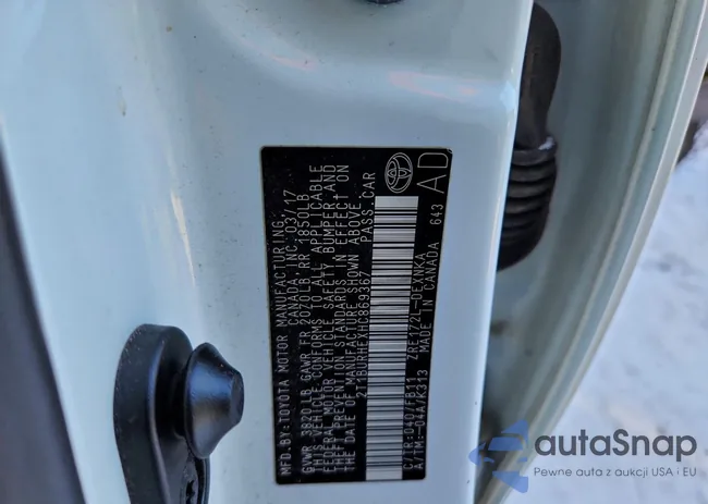 2T1BURHEXHC869367: 96715465