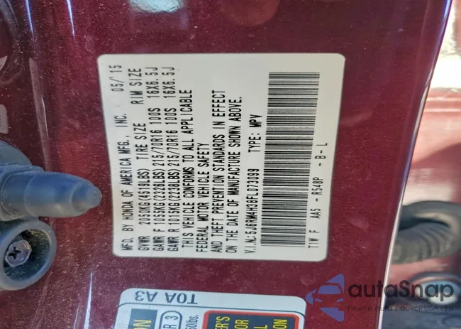 5J6RM4H38FL073099: 95897615