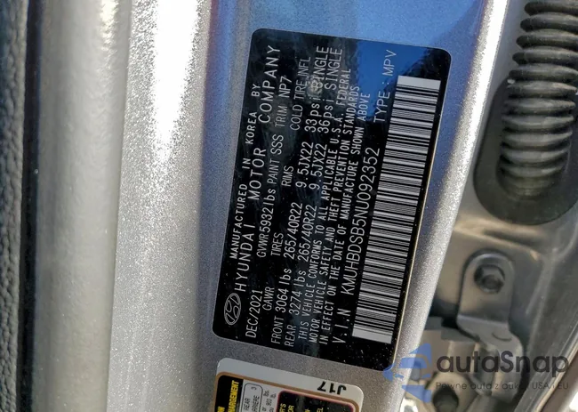 KMUHBDSB5NU092352: 95146675