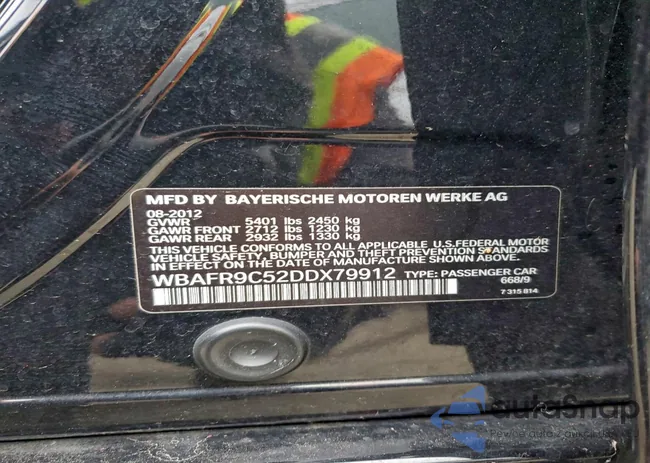 WBAFR9C52DDX79912: 95508585