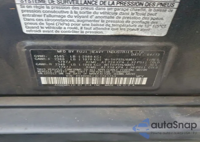 4S4BRBKC4C3281753: 95326865