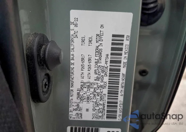 3TMDZ5BN4NM137718: 96606925