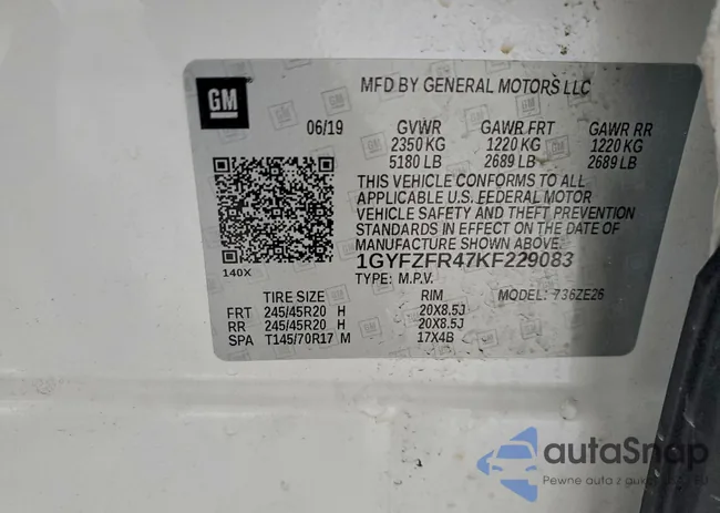 1GYFZFR47KF229083: 94942985