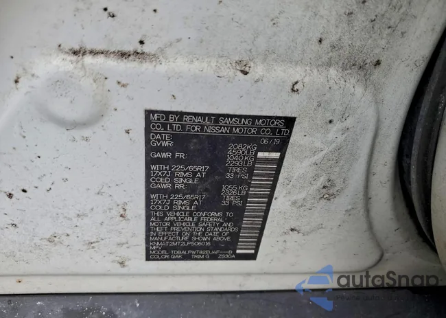 KNMAT2MT2LP506016: 95885785