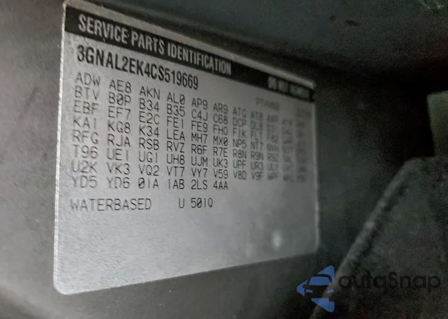 3GNAL2EK4CS519669: 97423935