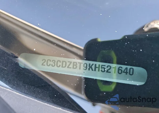 2C3CDZBT9KH521640: 97662545