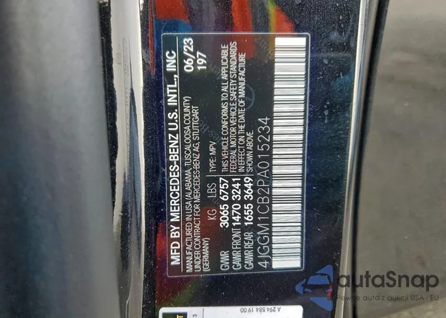 4JGGM1CB2PA015234: 94969955