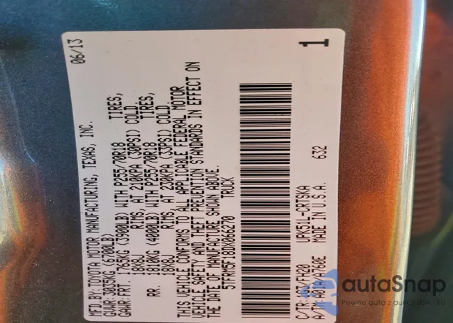 5TFRM5F18DX066270: 95148745