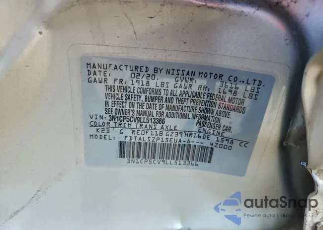 3N1CP5CV9LL513366: 95467675