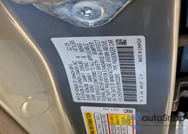 2HGFE4F81SH332853: 98294315