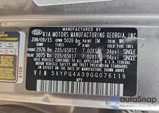 5XYPG4A39GG076119: 98411985