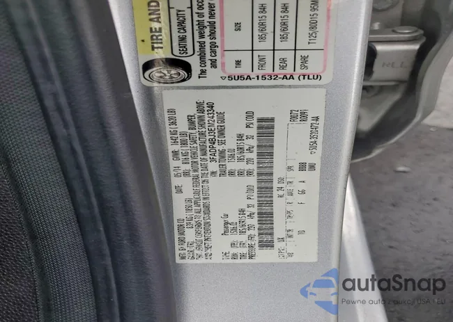 3FADP4BJ3EM243340: 96190445