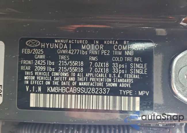 KM8HBCAB9SU282337: 94425185