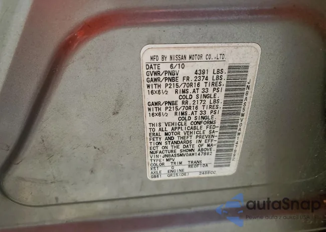 JN8AS5MV0AW147892: 97989285