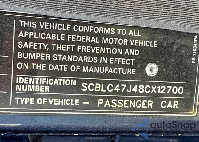 SCBLC47J48CX12700: 98948845