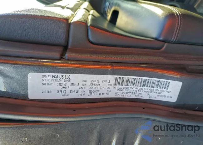 1C4RJFAG7FC164517: 97963275