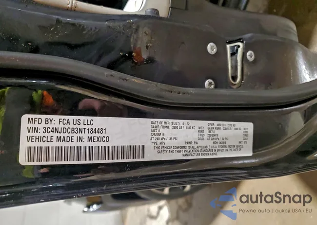 3C4NJDCB3NT184481: 98881235