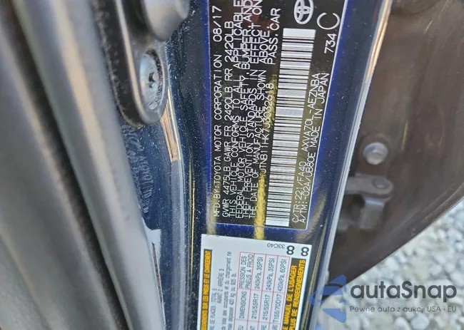 JTNB11HK7J3032618: 95524675