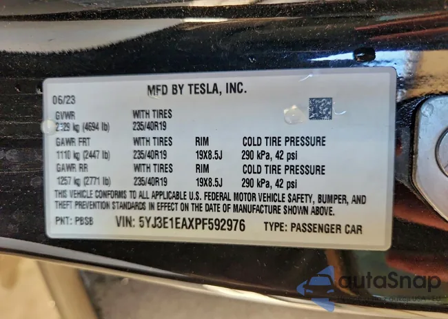 5YJ3E1EAXPF592976: 95355215