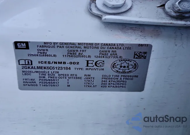 2GKALMEK6C6123184: 96858625