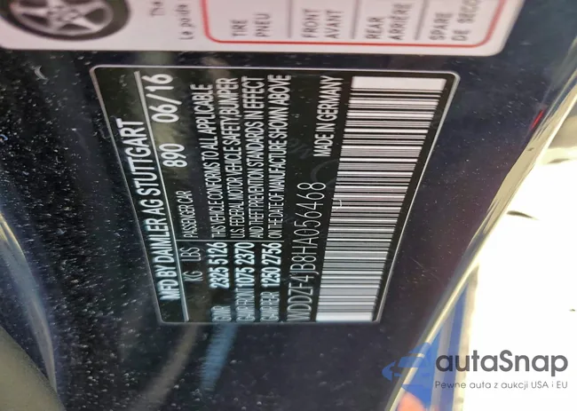 WDDZF4JB8HA056468: 98315775