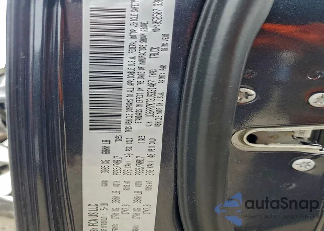 1C6RR7KT3JS331407: 98282905