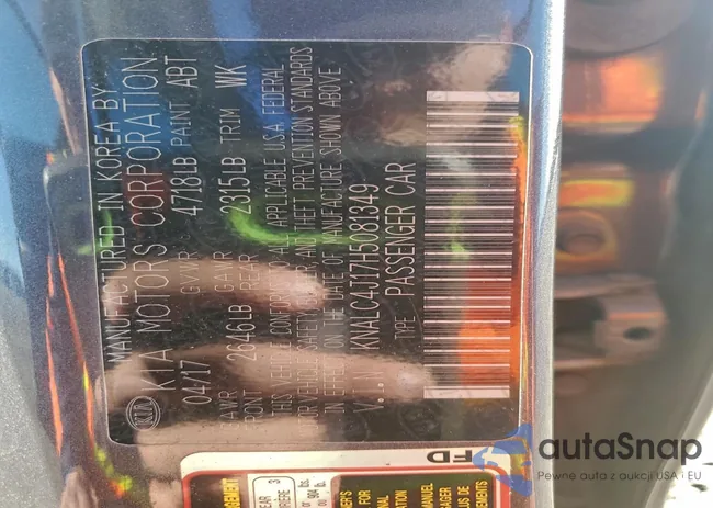 KNALC4J17H5081349: 99051815