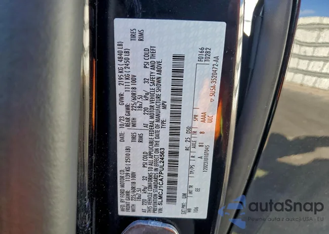 5LMCJ1CA7PUL24563: 98544555